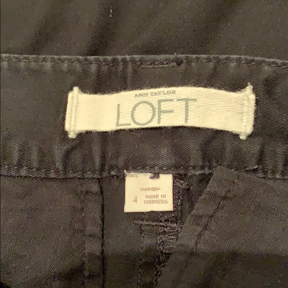 LOFT Black Cropped Pants - Picture 4 of 5